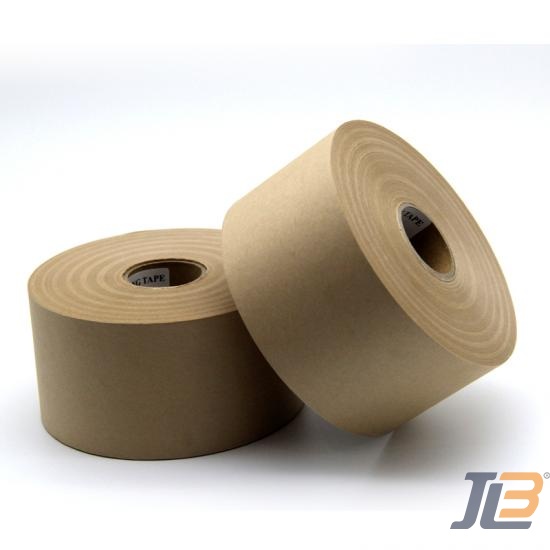 Recyclable And Repulpable Gummed Paper Tape
