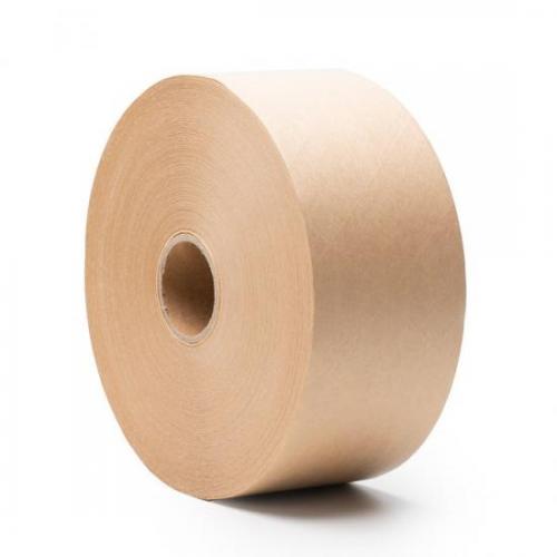 KN-3703E 100 % abbaubares, verstärktes, wasseraktiviertes, gummiertes Papierband