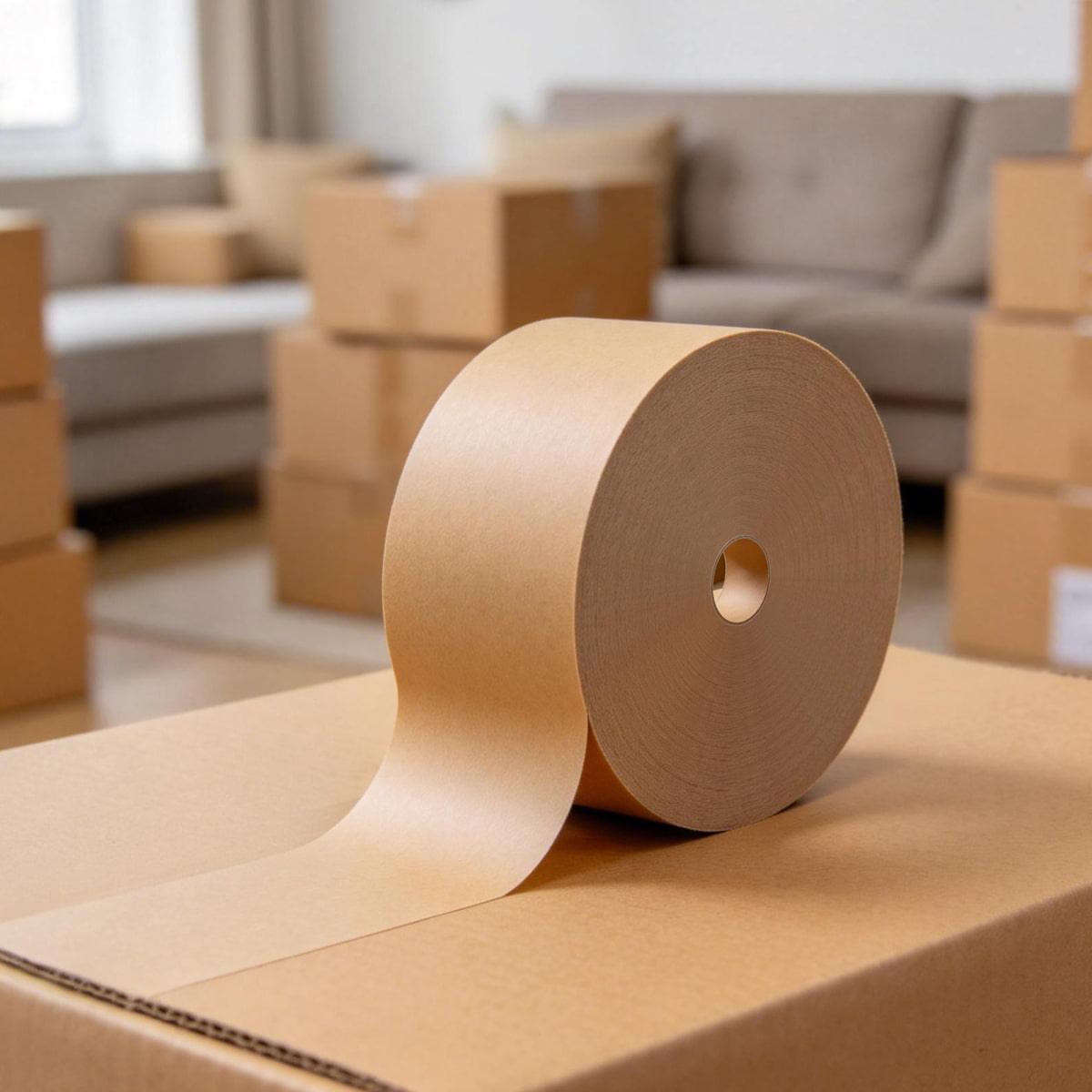 Die Rolle von nicht verstärktem, wasseraktiviertem Klebeband in leichten Verpackungen verstehen
