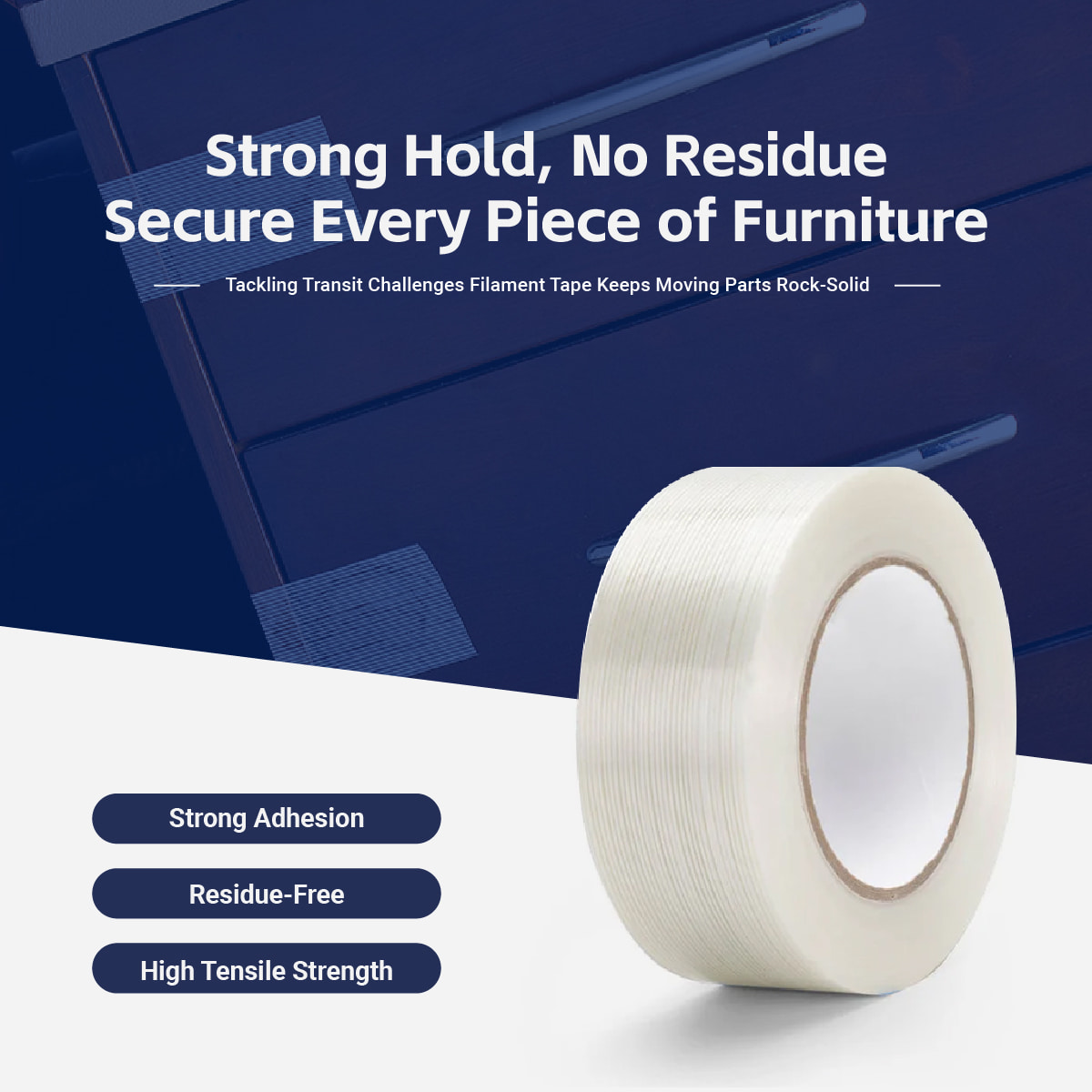 Starker Halt, keine Rückstände – zuverlässiger Schutz für jede Möbelsendung