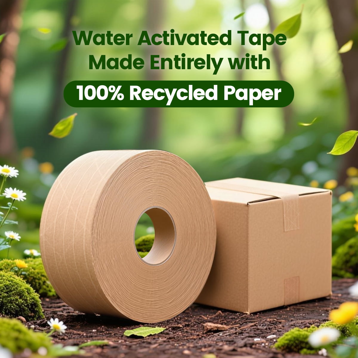 Future Trends in Paper Packaging: Why Will Water-Activated Kraft Paper Tape Become a Mainstream Choice?