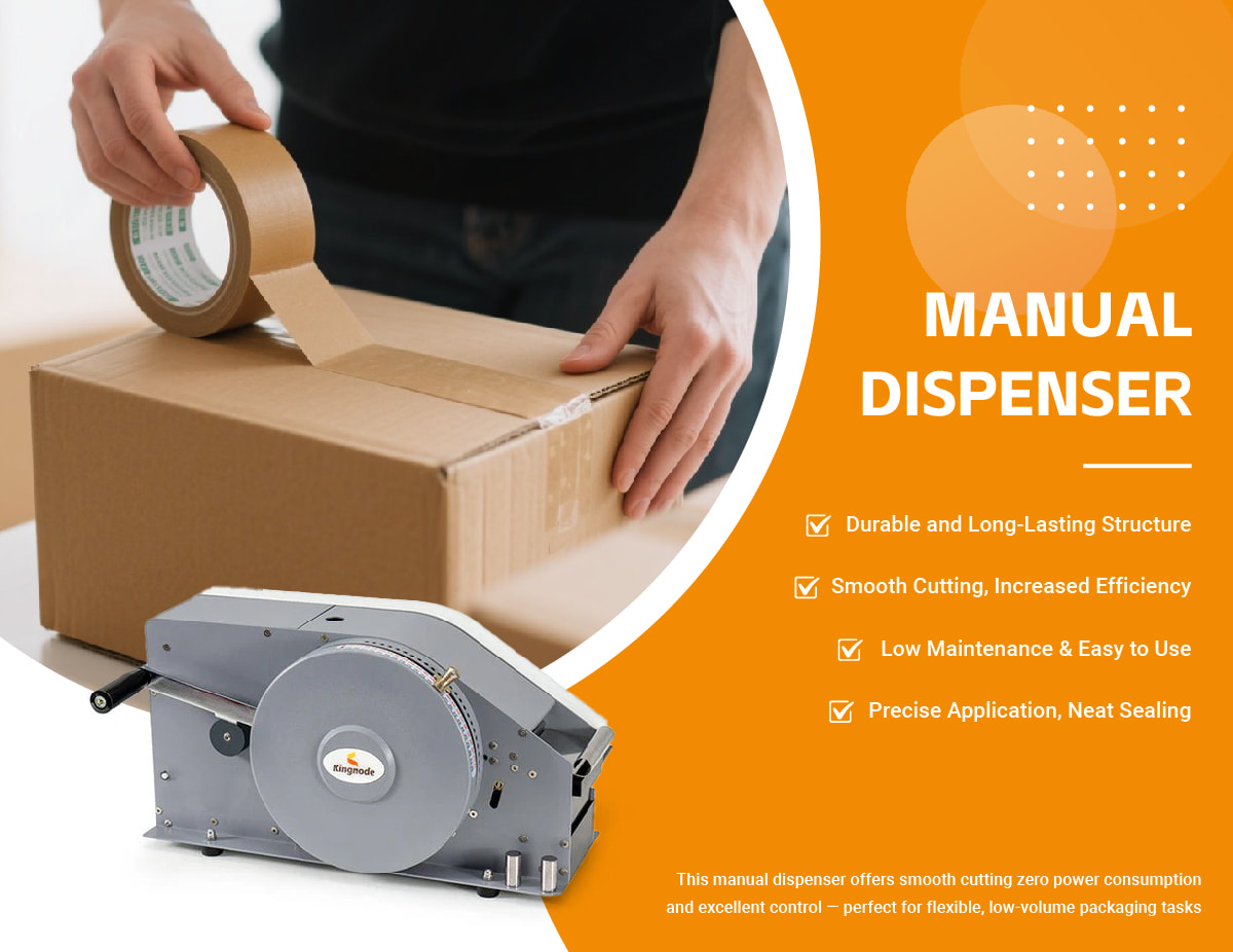 KN-266 Manual Water-Activated Tape Dispenser: Reliable Efficiency for Everyday Sealing
