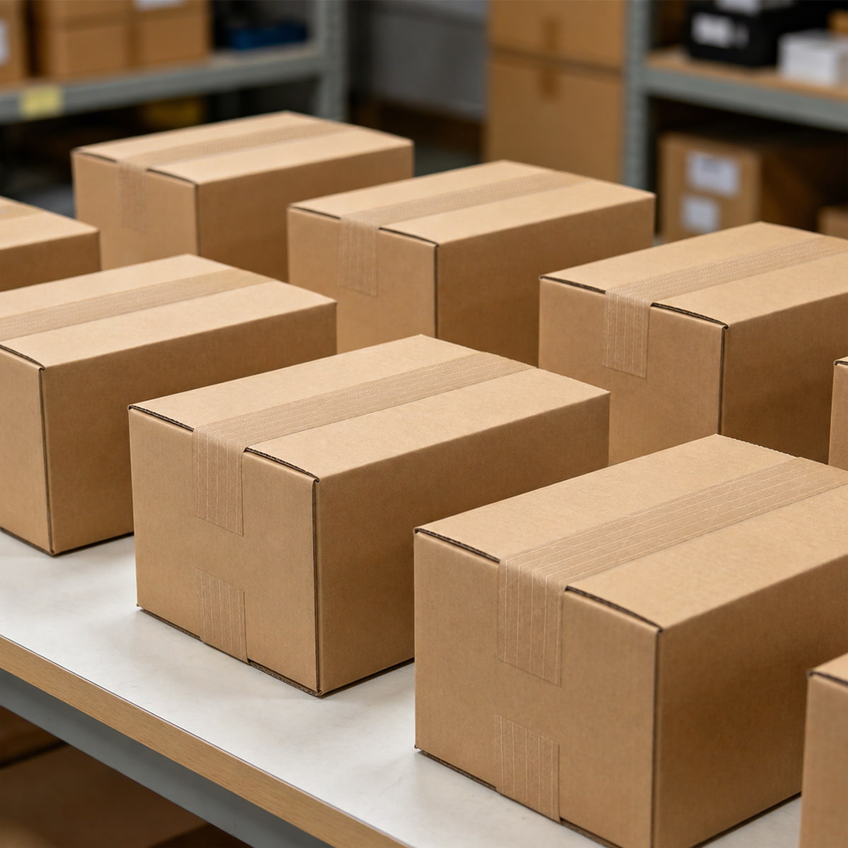 Was versiegelte Kartons über die Leistung von Klebebändern und die Effizienz der Produktionslinie verraten